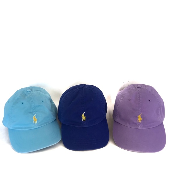 Polo Ralph Lauren Other - Polo Ralph Lauren Baseball Hat Bundle Lot of 3 OS